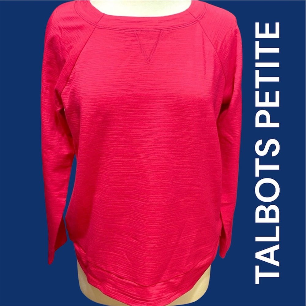 Talbots Pink Sweatshirt Size MP